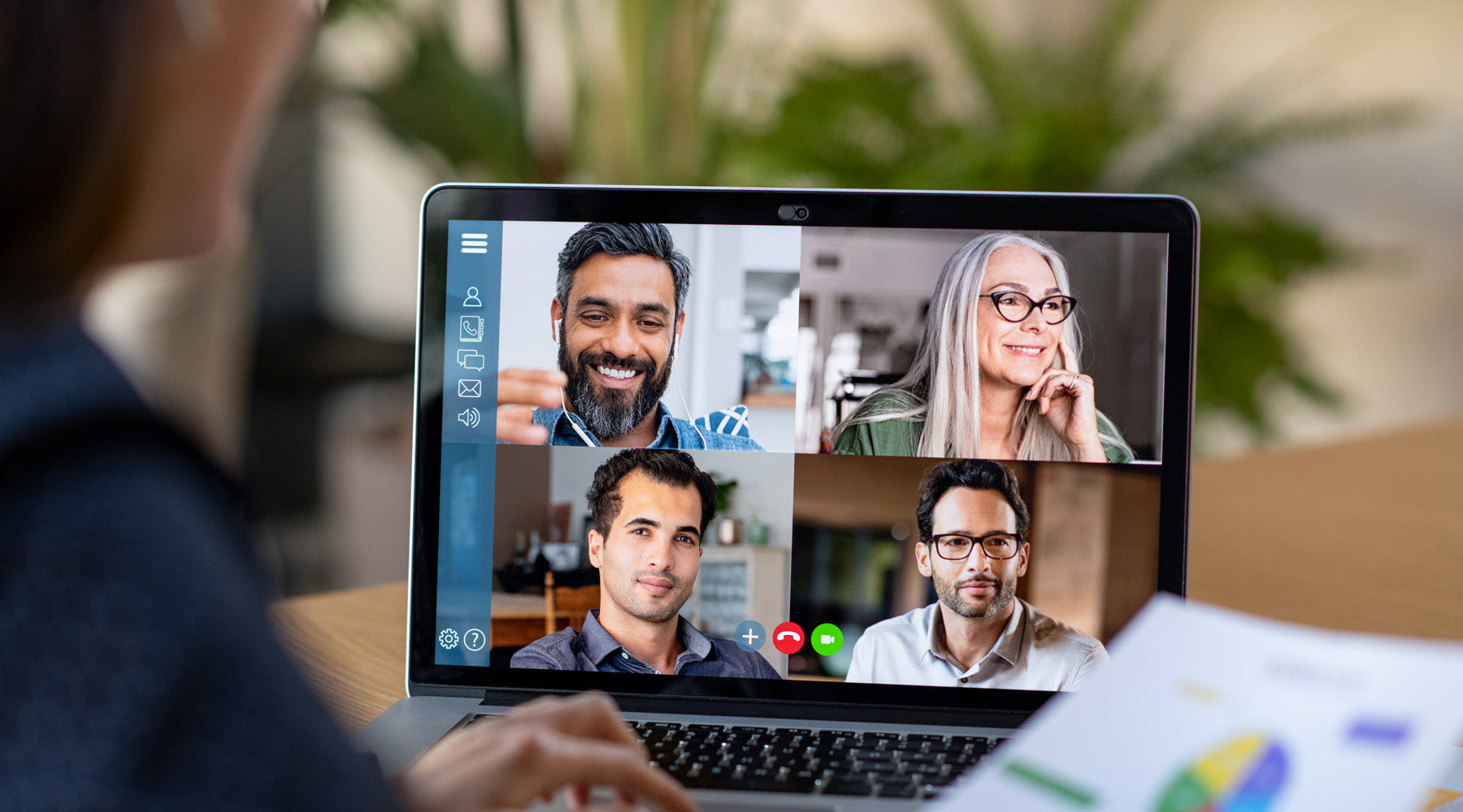Abbildung Online Meeting